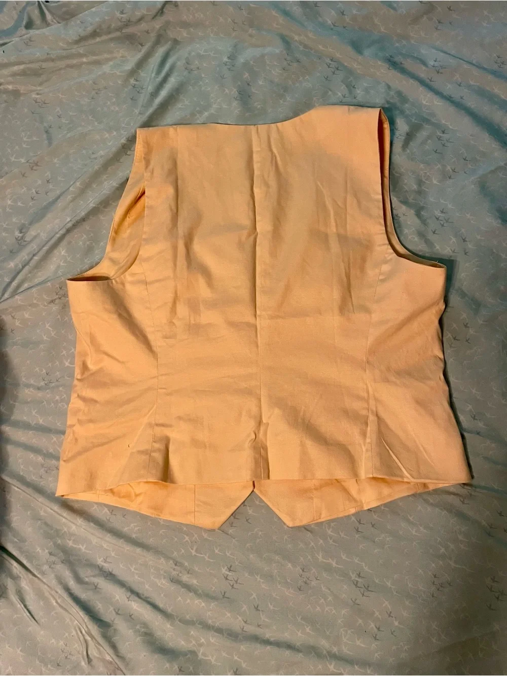 Banana Republic Cream Button-Front Women's Vest